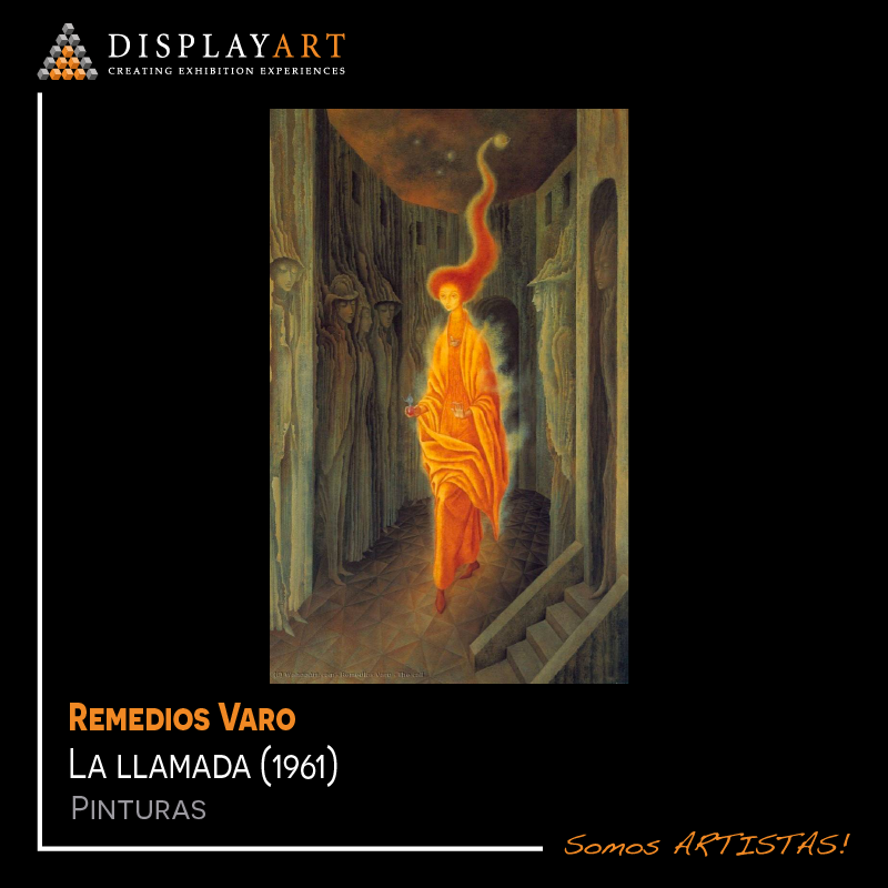 DisplayArt's tweet photo. "Creo que pintaría de la misma forma en cualquier lugar del mundo, puesto que proviene de una manera particular de sentir" -Remedios Varo (1908 – 1963) #SomosArtistas Visítanos en: https://t.co/hZtzNGxtl9 https://t.co/nkFWkvErmY