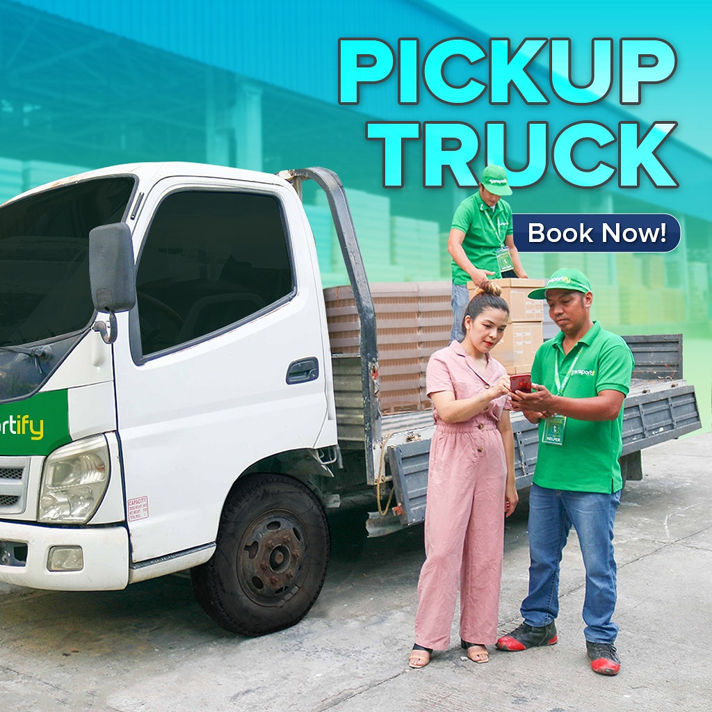 TransportifyPh's tweet photo. Level up your business deliveries with the Transportify Pickup truck! Schedule a delivery 24 hours before the pick-up time or up to two weeks in advance. Learn more about what our newest vehicle can offer at https://t.co/U0yjD4cd6R
#transportify #pickuptruck #businessdelivery https://t.co/iI3affQTI3