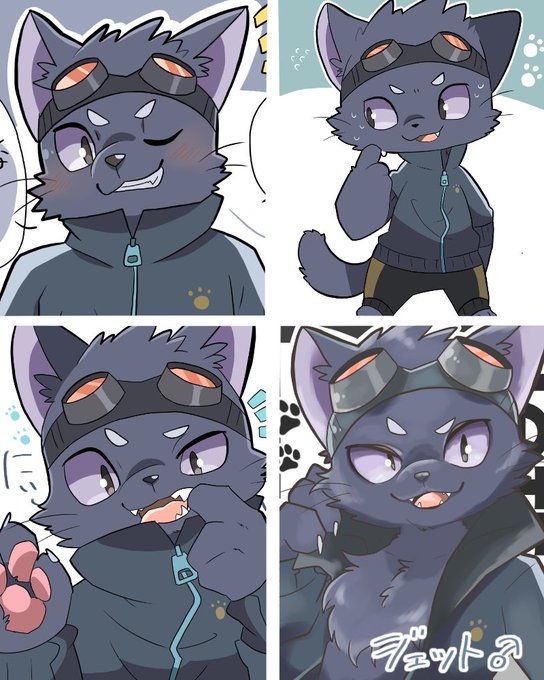 久しぶりに?
よければ…!
 #うちの子描いてみませんかキャンペーン 