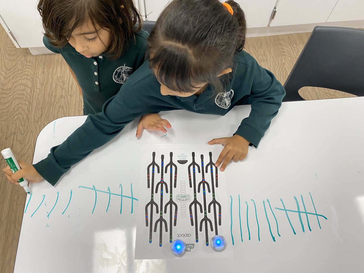 PineCrestSTEM's tweet photo. Data collection is serious business in #PCPreK As our Ozobots used sensors to navigate, we used #PCTeamwork to document results! Check out the great ways they kept track! #PC2033 https://t.co/b8jIMHkH0X