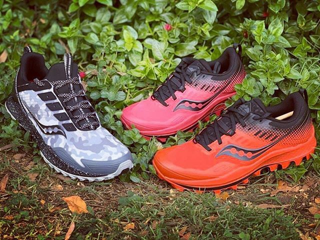 Stick out on the trails with these Saucony specials.

Mad River Was $199 Now $139
Saucony Peregrine ST Was $219 Now $159 #trailrunning #saucony #peregrine #madriver #pureperformancesports ift.tt/2wHXeJZ