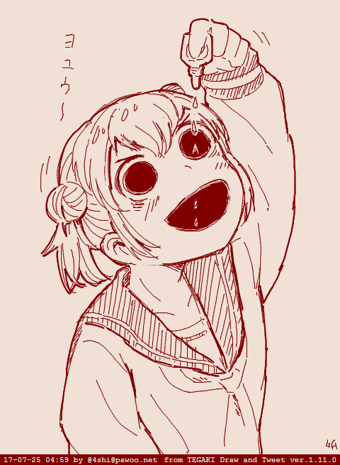 目薬をさす 団子ちゃん
#御手洗団子 