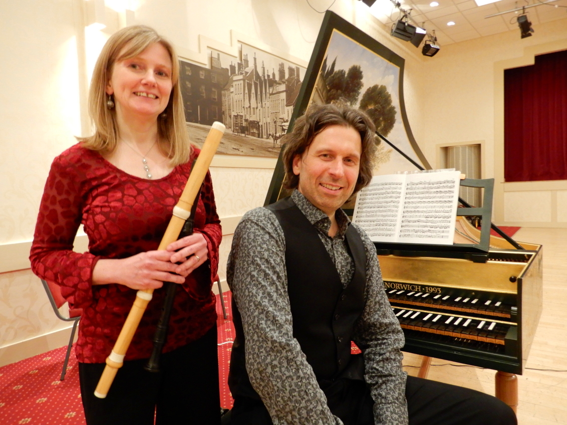CSMusicophiles (@sodburymusicsoc) on Twitter photo Annabel Knight and Robin Bigwood (Passacaglia) <a href="/passacaglia415/">Passacaglia</a> after their delightful recital this evening at Chipping Sodbury Town Hall. Notice the beautiful #harpsichord and #flute.
Image may contain: 2 people, indoor Annabel Knight and Robin Bigwood (Passacaglia) <a href="/passacaglia415/">Passacaglia</a> after their delightful recital this evening at Chipping Sodbury Town Hall. Notice the beautiful #harpsichord and #flute.
Image may contain: 2 people, indoor