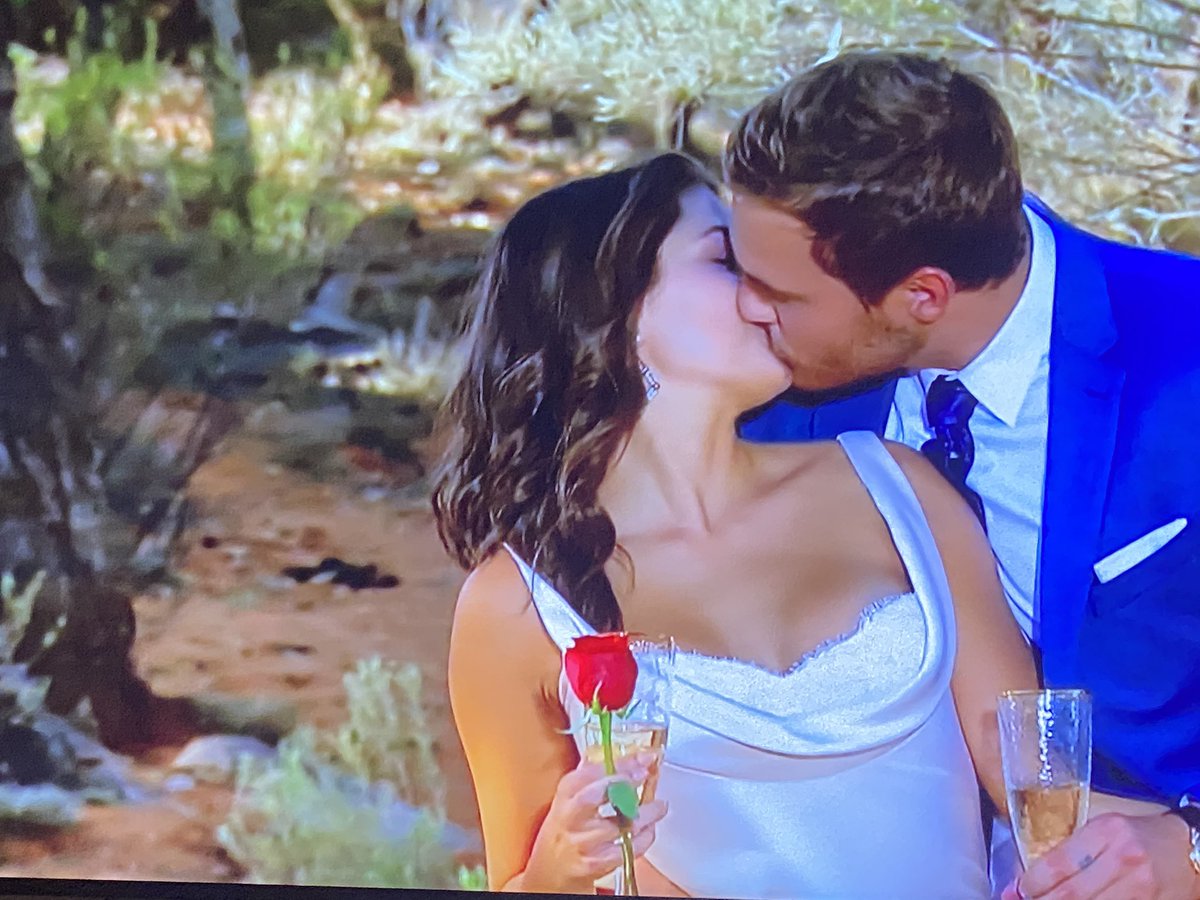 The happy couple! For about 5 more minutes! #TheBachelor