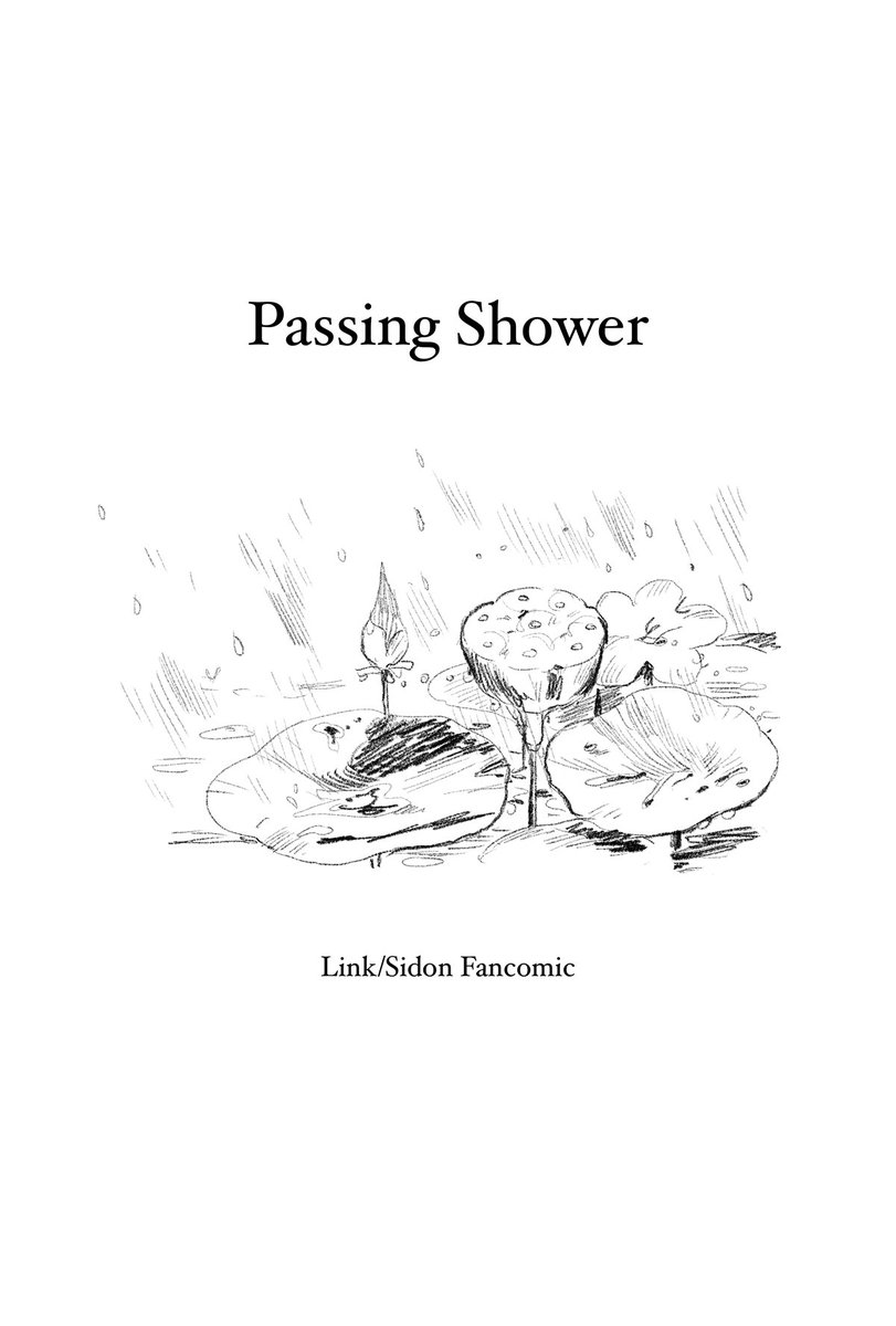 Passing Shower - A Link/Sidon BoTW fan comic ? safe for work (if your work is chill with huge beautiful shark people) #sidlink - 1/3 