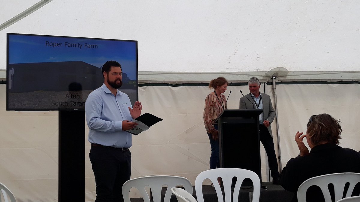 jamesmlawn's tweet photo. Awesome story to hear the Ropers on their journey for sustainability @DairyNZ farmers forum https://t.co/uaMKaIHgg2