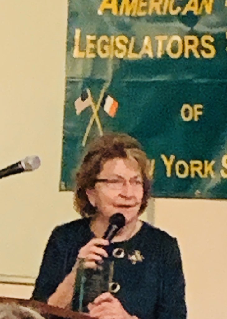 Congratulations to @NYSLWC members Assemblymember #BarbaraLifton & Senator #BettyLittle honored by #irishamericanlegislators of #NYState #StPatricksDay dinner @NYSA_Majority @NYSenate