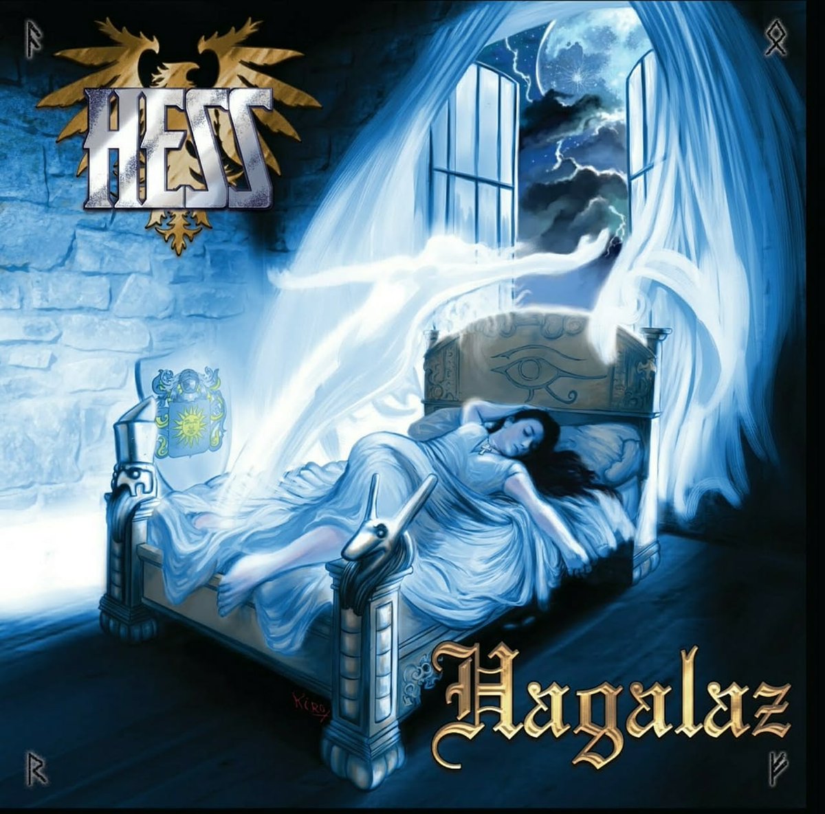 HESSheavymetal's tweet photo. On Wednesday 18th March, our first LP Hagalaz (physically released in 2014) will be available on most digital platforms. Our first 9 songs. Experimental times for the band, back when we were looking for a style and a history of our own. 
#hess #hessheavymetal #heavymetal #nwothm https://t.co/84HcbZ2uxT