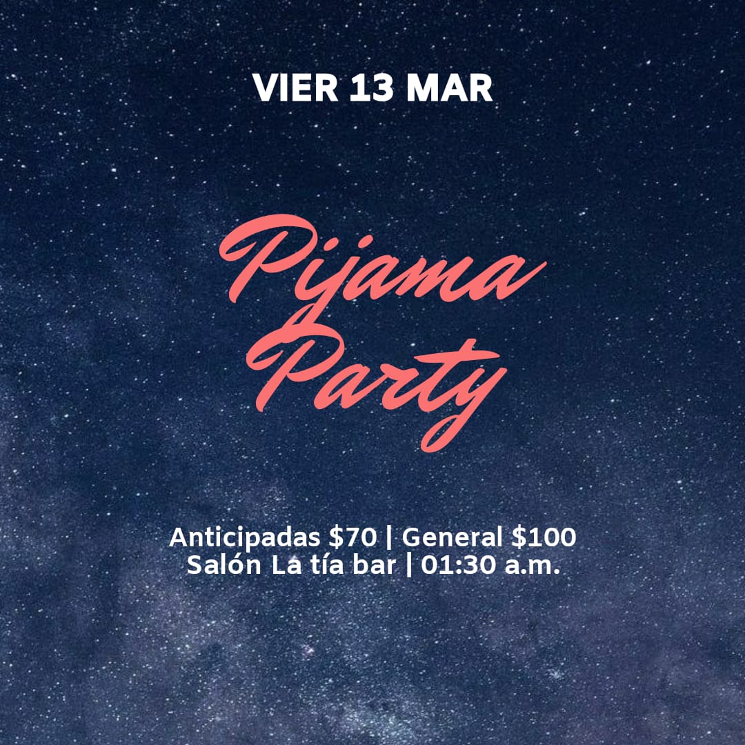 2020Ord's tweet photo. 🔥VIERNES EN PIJAMA 🔥
Los invitamos a pasar un excelente viernes súper cómodos, divertido y llenó de sorpresas... Nosotros ya estamos listos y ¿Vos te la pensas perder? 
No olvides traer tu pijama ❗️❗️
💣Conseguí tu anticipada con cualquier integrante de la promo. https://t.co/dINPwCt3Nz