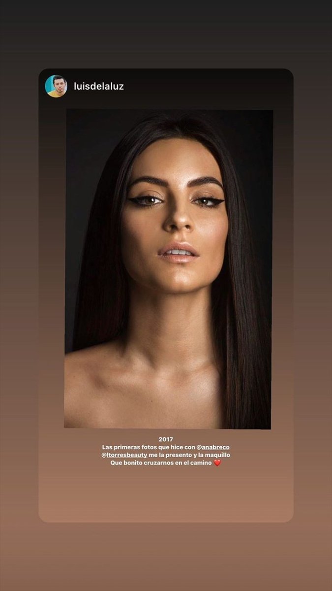 AnaBrecoEc's tweet photo. #igs @luisdlaluz
#2017 las primeras fotos que hicimos con @anabreco #LTorres me la presentó y la maquilló. Que bonito cruzarnos en el camino❤
#anabrenda #boni #reina https://t.co/A0DJhy3hSt