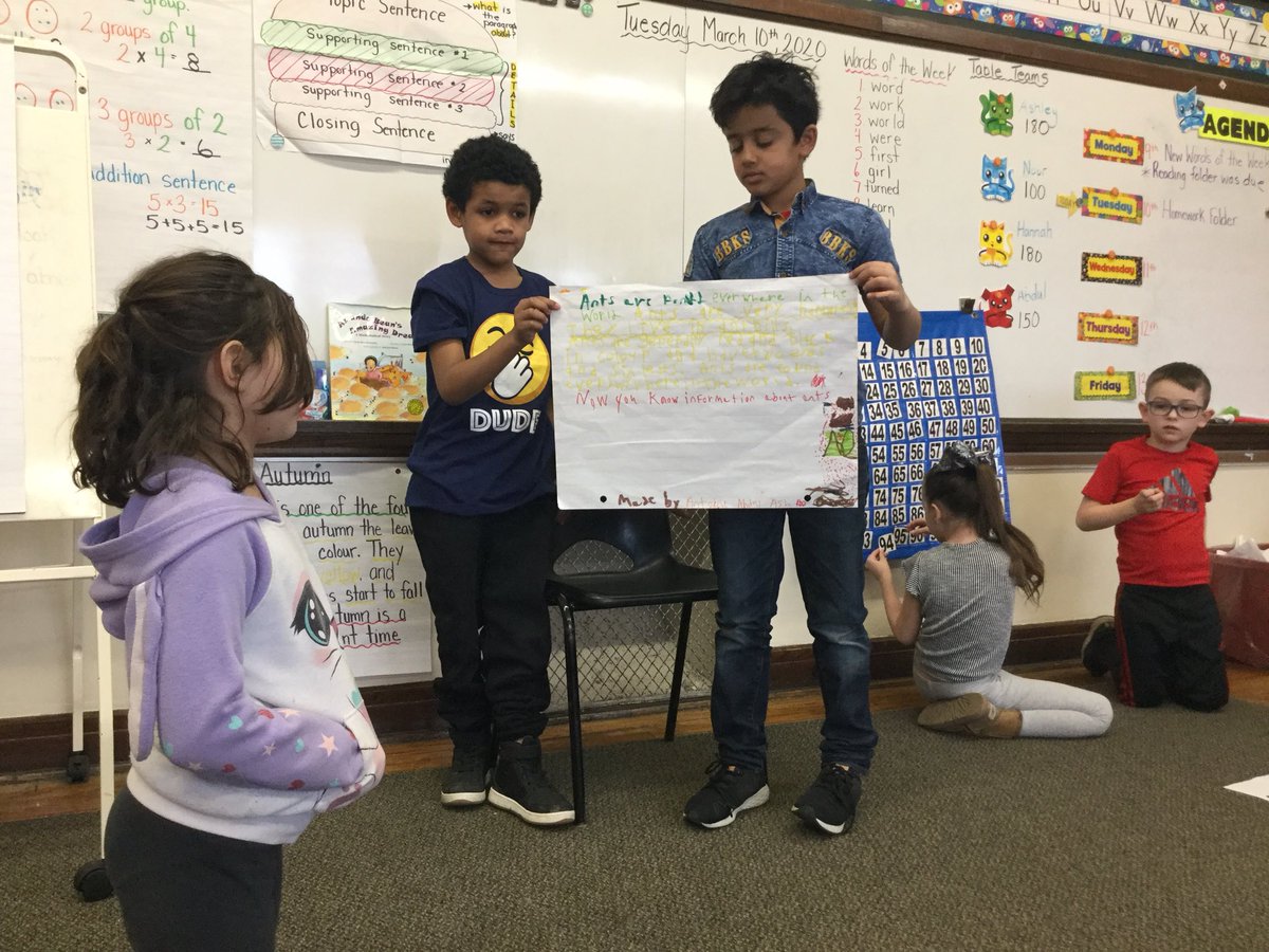 Working on writing paragraphs! Great first try👍🏻