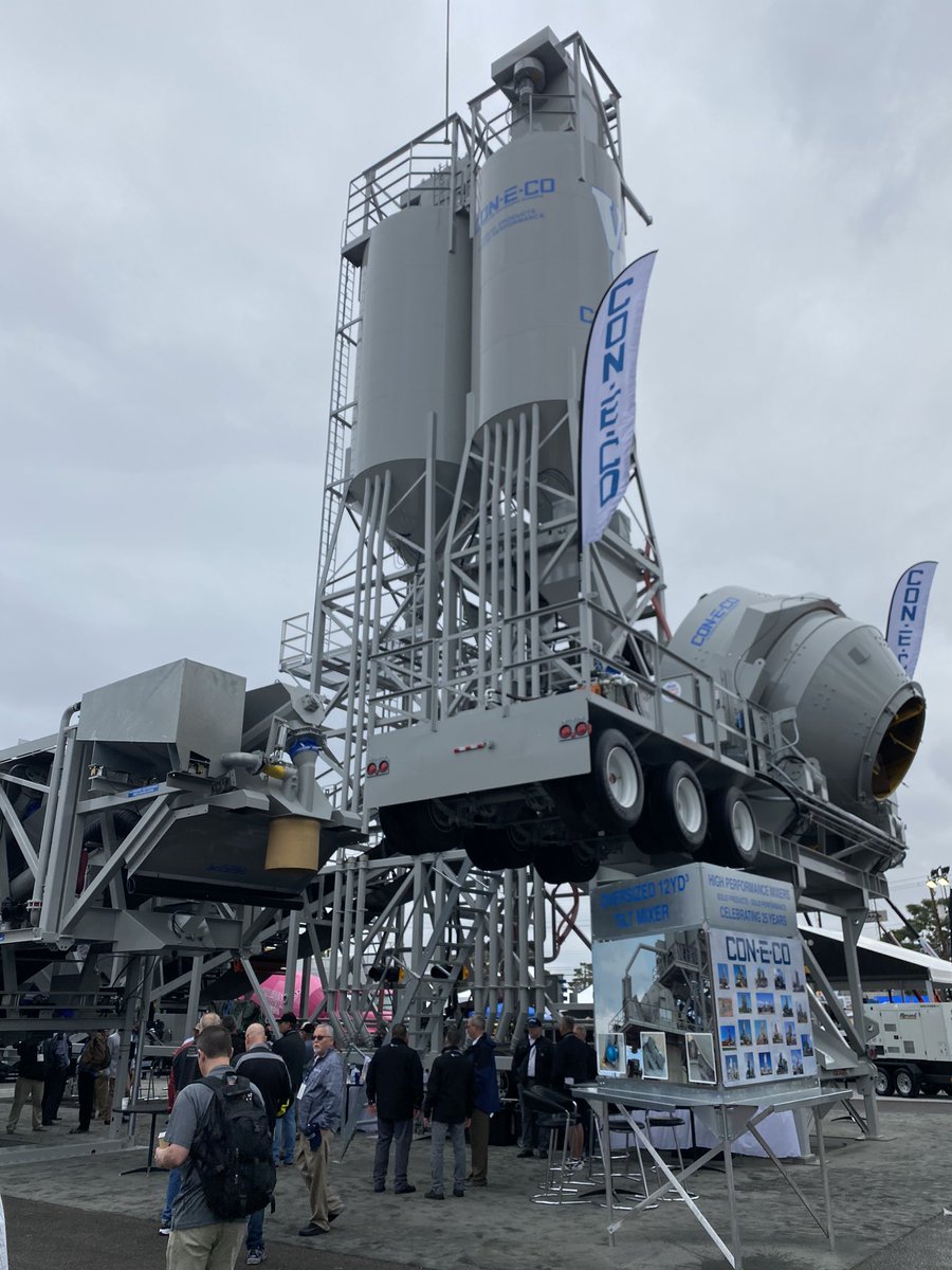 SouthernConMach's tweet image. Make sure that you stop by the booth and see the fastest, cleanest loading ready mix plants on the market. Con-E-Co Concrete Batch Plants #southernconcretemachinery #yourproductionisourbusiness #ConAgg #CONEXPOCONAGG2020