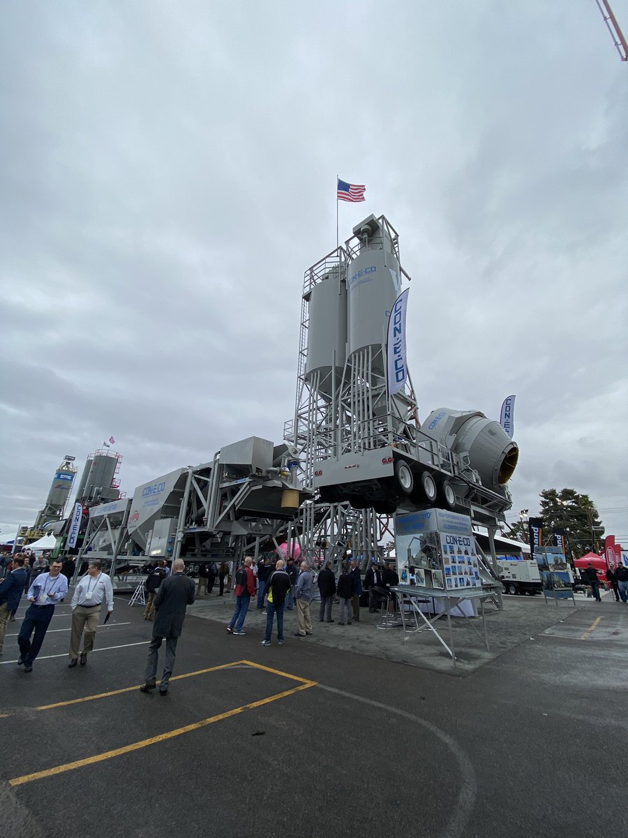 SouthernConMach's tweet image. Make sure that you stop by the booth and see the fastest, cleanest loading ready mix plants on the market. Con-E-Co Concrete Batch Plants #southernconcretemachinery #yourproductionisourbusiness #ConAgg #CONEXPOCONAGG2020
