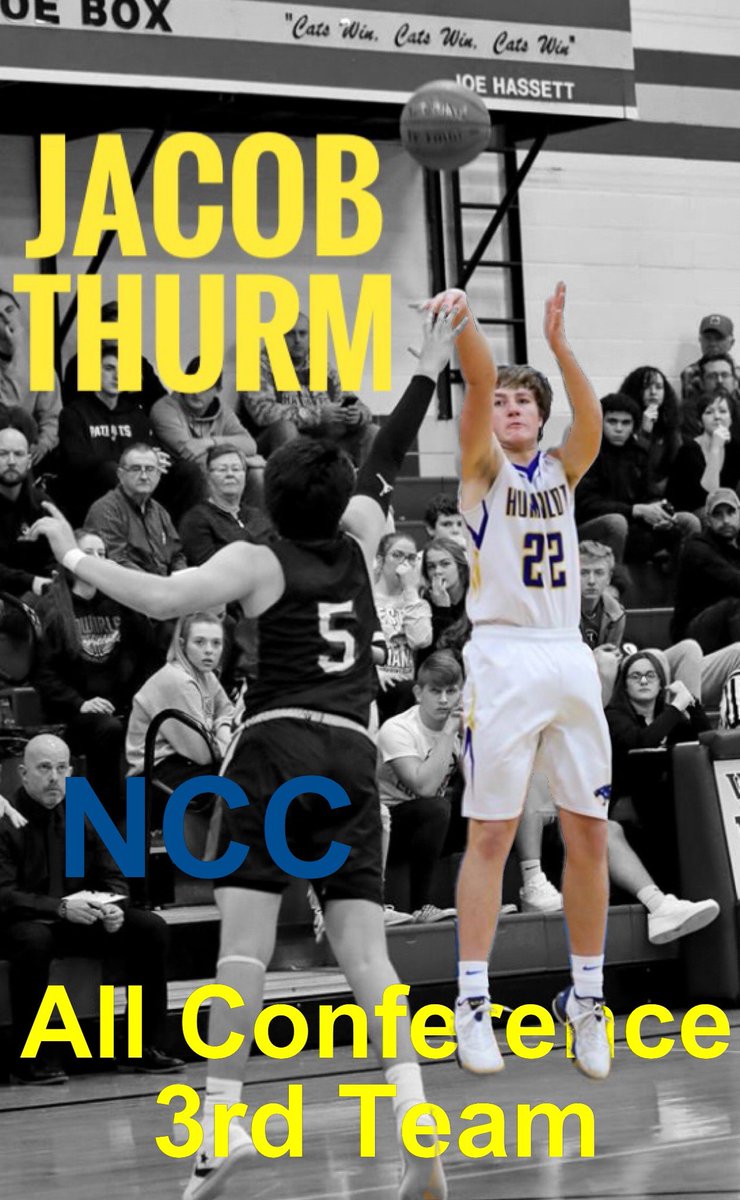 Congratulations! Jacob also finished his career tied for 5th in made 3’s with 119. This season he also tied the school record for made 3’s in a game (8), twice!