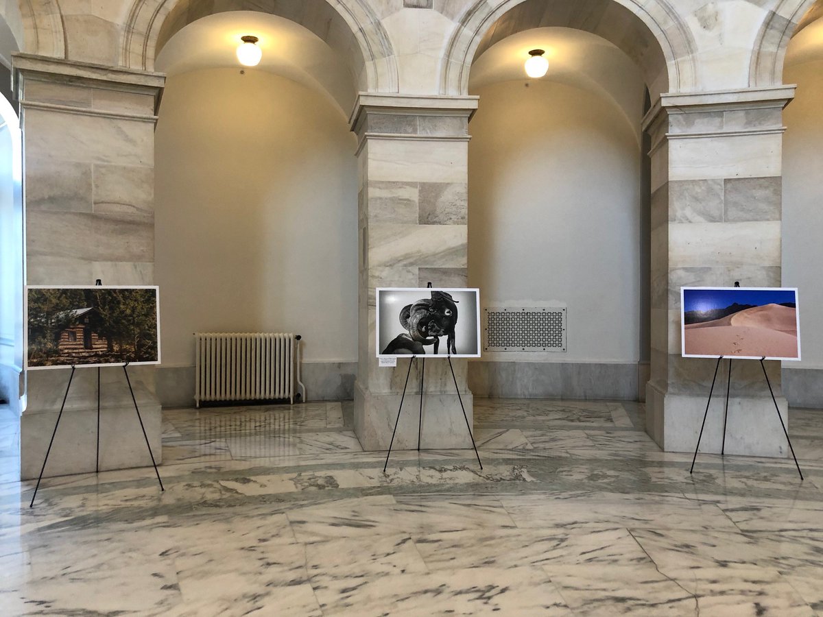 friendsofnvwild's tweet photo. The beauty of the Desert National Wildlife Refuge is currently being showcased at the Russell Rotunda in Washington DC. The Desert Refuge is an American treasure and should be protected for future generations. Congress must decide soon. #DontBombtheBighorn #SavetheDesert https://t.co/9V0mLECpQf
