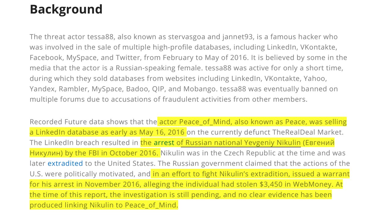 By far this is the most comprehensive reporting on tessa88- MLAT responses from RussiaJan & Oct 2013March 2016Russia wanted us to extradite Nikulin back to Russia over $2,300+ in webpay NYET NYET NYETTrue Identity of Notorious Hacker tessa88 Revealed  https://www.recordedfuture.com/tessa88-identity-revealed/