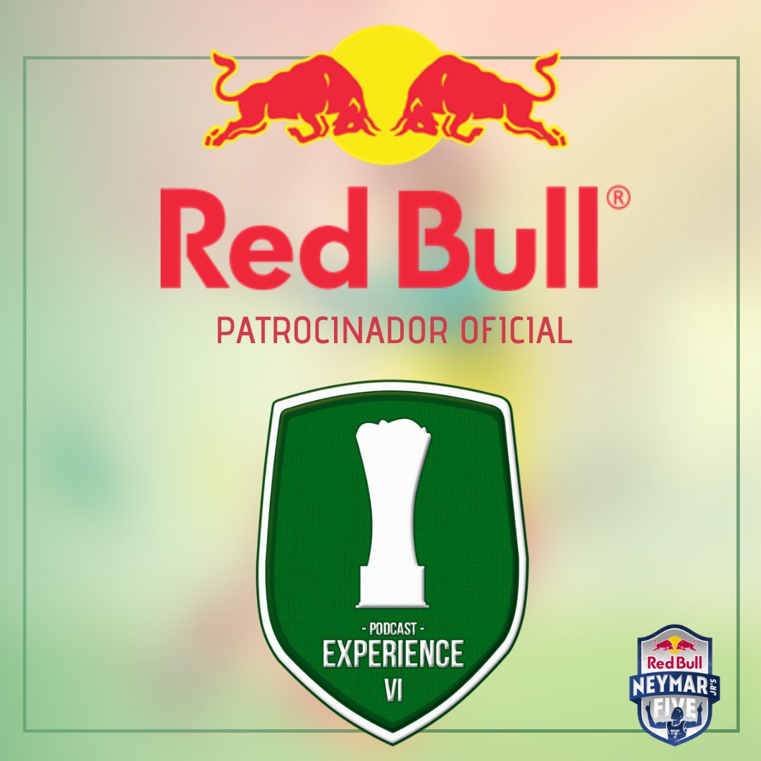Podcast45's tweet photo. O velho #Pod ganhou asas. Novo patrocinador oficial já estreia forte no #PodExperience6. O evento #cresceu. E este é só o começo da parceria. Em abril já tem #RedBullNeymarJrFive no Recife e estaremos juntos. Em campo, inclusive. ⚽️ https://t.co/gejpIlK56g