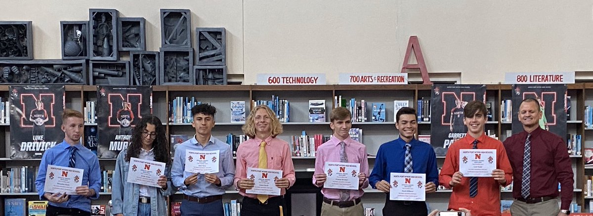 NFMHSSoccer's tweet photo. Great night for the end of the season awards for the North boys soccer team. https://t.co/5EPjGUo8Pj