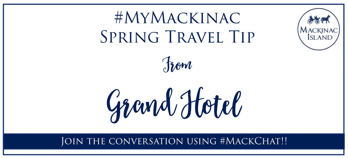 mackinacisle's tweet photo. #MackChat Spring Travel Tip: Head up Grand Hill to get up close and personal with one of the most spectacular tulip gardens on island - here at Grand Hotel.   🐴📱🌷 #MyMackinac https://t.co/BQeTiEbE1M