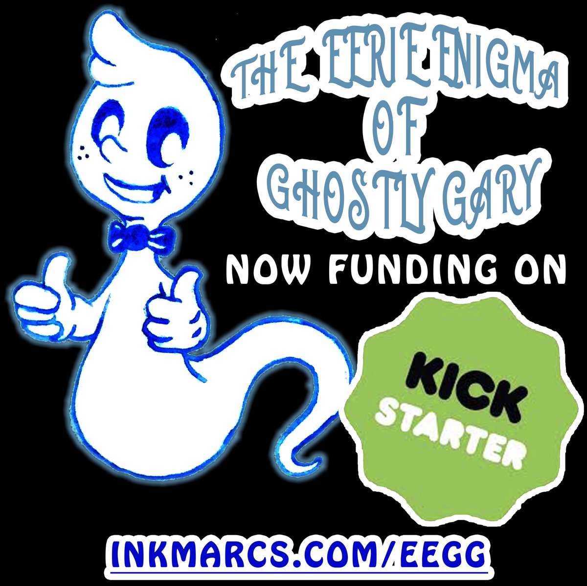 inkmarcs's tweet photo. My @kickstarter for this hauntingly cute picture book is live for March. Please give it a looks and share @TheFundingCafe @horror @teamspooky #horror #spooky #kickstartercampaign #adorable #ghost #GhostAdventures #Ghostbusters #ghosting #ParanormalActivity https://t.co/yDL3qCKpZw