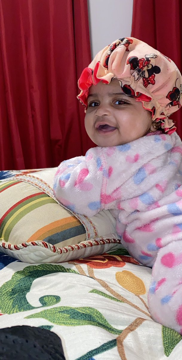 Dime_OfAKind's tweet photo. My Favorite Girl rocking her 
Baby Bonnet with a smile 😃 
@kala_mae1030 

#mytinyHuman Love you 😍 https://t.co/7TvkuDnH5M