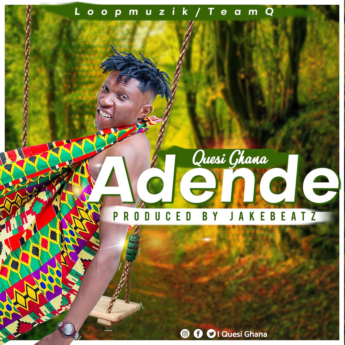 ghana_quesi's tweet image. Yet to drop another triple explosive💥💥💥authentic 🇬🇭Hi-Life single #adende produced by Jakebeatz
Make sure you like and share.
#teamq
#loopmusik
#westsidenewtakoraditotheworld🌍 🔥🔥🔥👌🏻