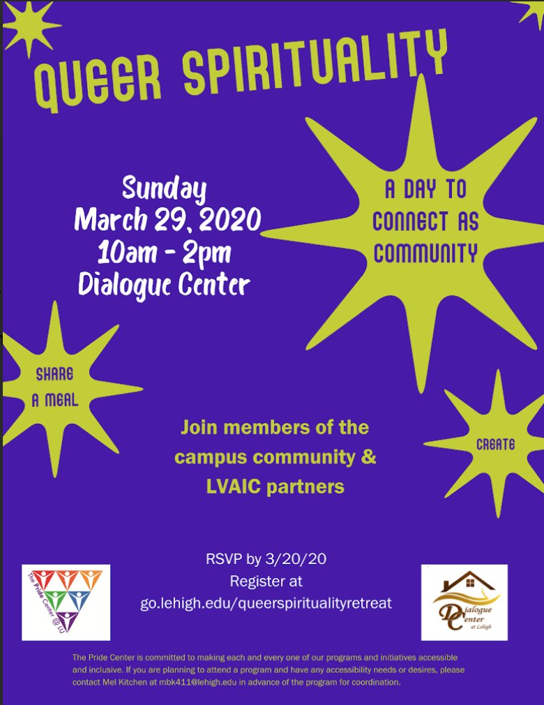 Join members of the campus community &amp; LVAIC partners on March 29th!