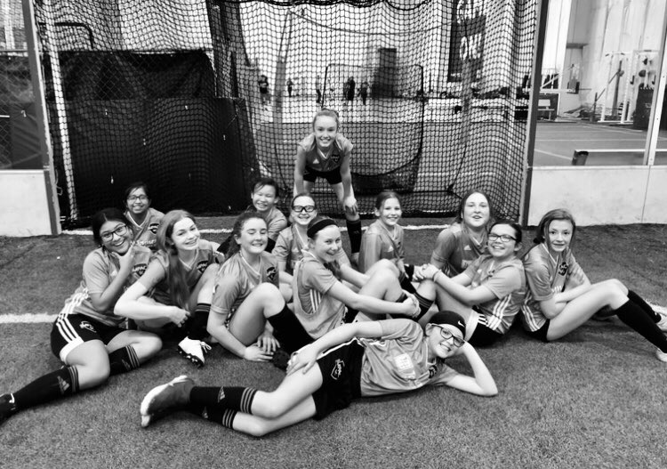 IndianaImpactSC's tweet photo. Players from the 06 Lady Impact Black and the 07 Lady Impact Black got to show off their talents tonight on the dashboard field. π€π€ #SheCanPlay #LadyImpact @Incrediplex https://t.co/6EYAkCunx8