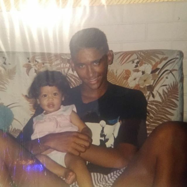 andrealiesel's tweet photo. Happy birthday flat-topped super-cop godfather-uncle. Sorry I stole your Space Jam, Men In Black and other CDs from your revolving CD tower, they are still in regular rotation decades later though.. 🤷🏽‍♀️😅💙 https://t.co/F2KKolhGPS https://t.co/Ej6sUUwqI0