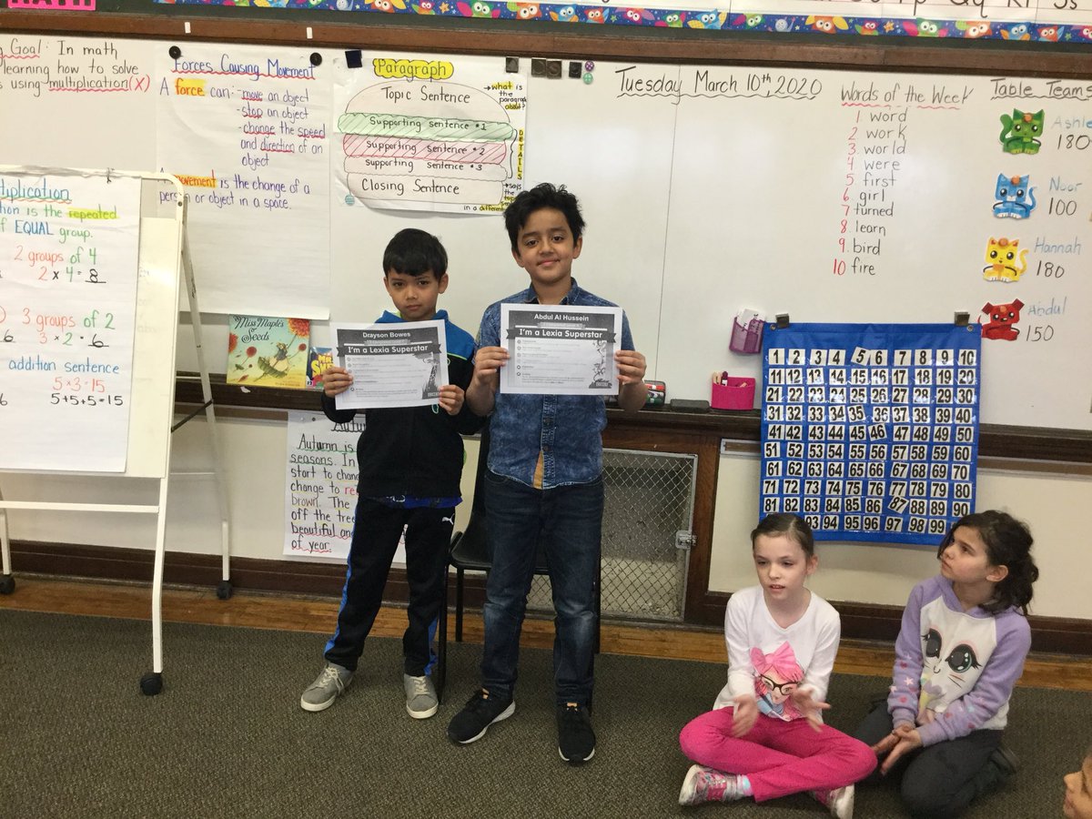 Drayson and Abdul pass a Lexia level!👍🏻🎉