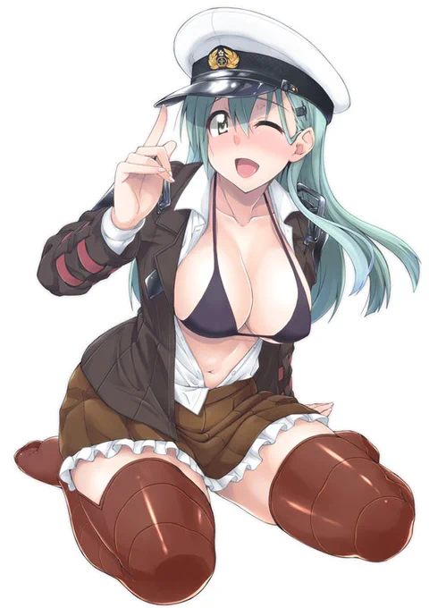 うむ。 #鈴谷流し 