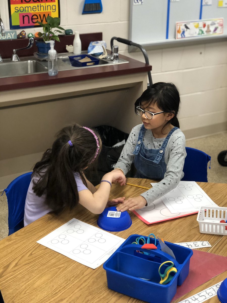 Look at the concentration and smiles!  Kindergarten Math in action! #tpsprepares <a href="/Dr_Kreisberg/">Dr. Hilary Kreisberg</a> <a href="/TyngsElementary/">Tyngsborough Elementary School</a> <a href="/403Rockstars/">Mrs. Strauss</a>