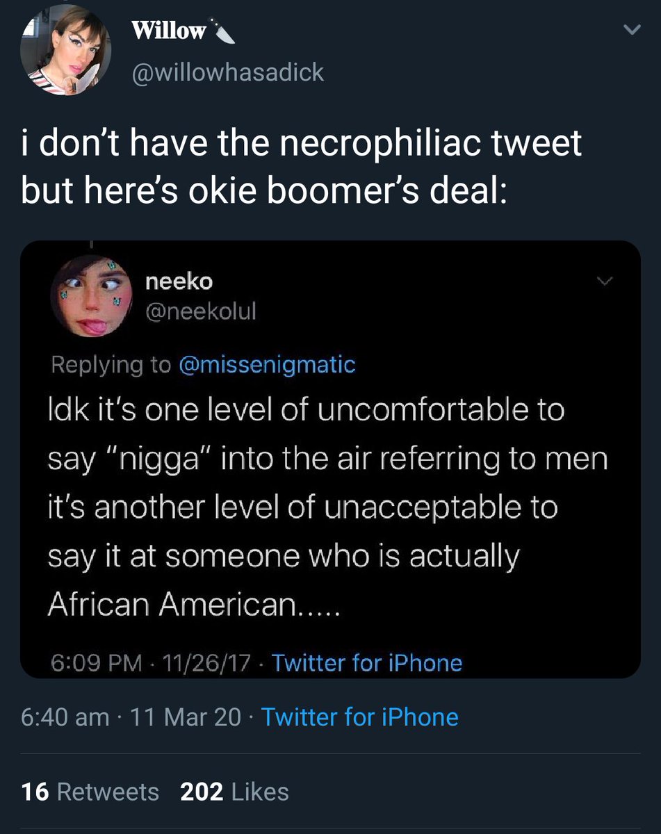 rasta_dad's tweet photo. going viral on social media used to lead to a writing job or at least a spot on ellen, now it means death threats for having a boyfriend and being branded a racist for a 2+ year old tweet saying it's bad to say the n-word at black people https://t.co/ipl4mU7PdT