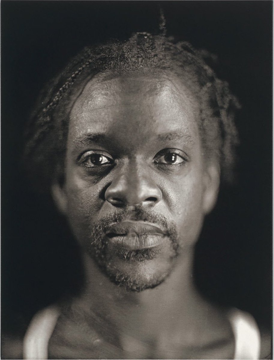  Great photographers by great photographersLyle Ashton Harris by Chuck Close, 2002 @smithsoniannpg
