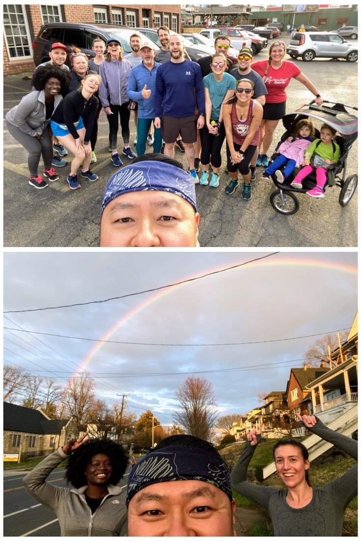 PubRunRoanoke's tweet photo. Double rainbow #pubrun tonight!
@MrsHungryAsian 
@HungryAsianRke https://t.co/EDRowYoMBj