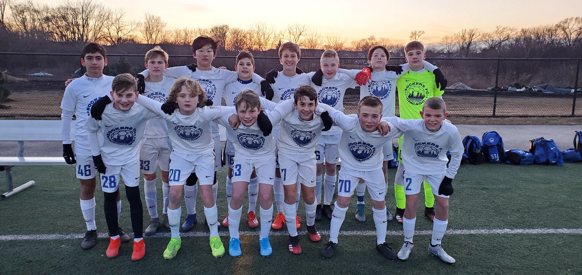 NISLsoccer's tweet photo. 7pm F#9 #NISLsoccer #U14CNPL @SockersChicago 2006 (2) vs @Lockport_SC 06 (4) - for final https://t.co/1N6hyVuS27
