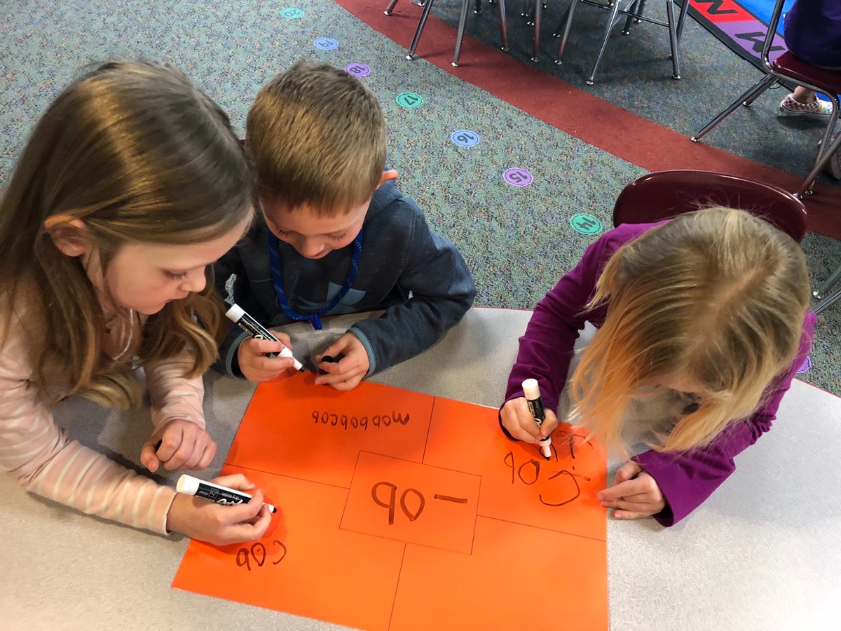 Using placemat consensus in our small groups to generate words that fall into word families! <a href="/HESSwathers/">Hesston Elementary</a> <a href="/jenAtKagan/">Jennifer I</a>