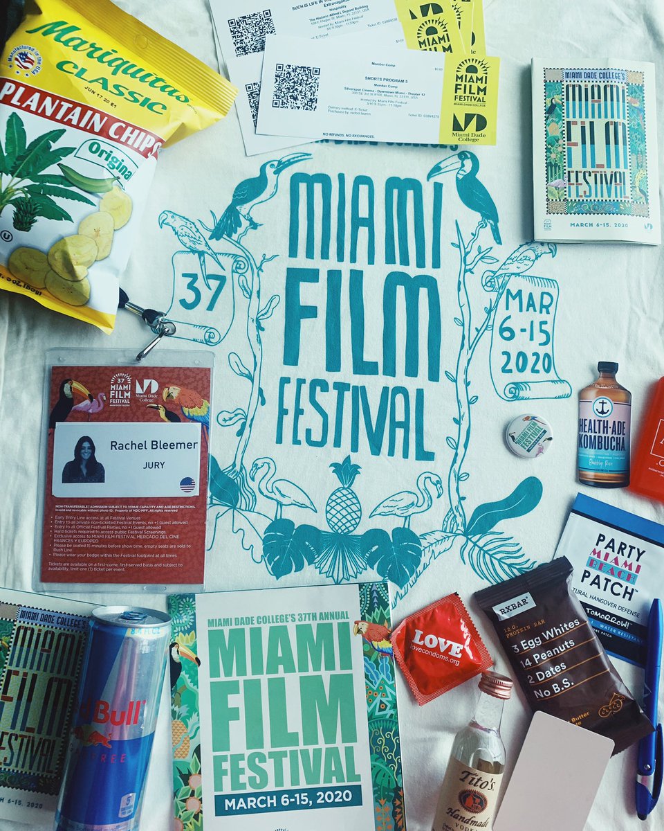 rachelbleemer's tweet image. bachelorette party or Miami Film Festival?
#miamiff #partypatch #letsgo #juryduty