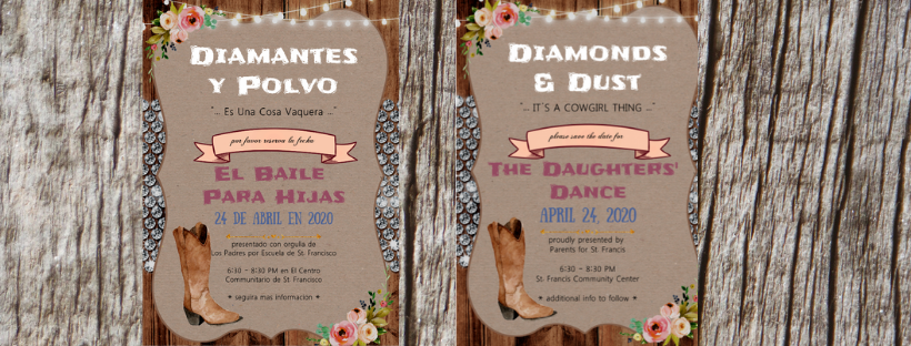 sfsbend's tweet photo. The Saint Francis of assisi School's daughter's Dance is coming up in April.  Sign-up today. https://t.co/GejnCwYXPU