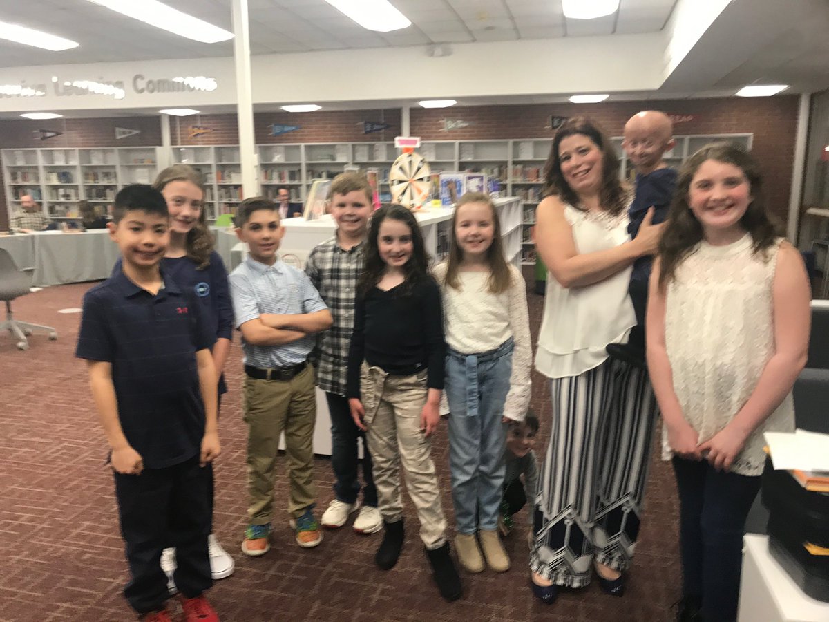 PrincipalForest's tweet photo. Forest and Laning students joined Mrs. Freda to present the BreakoutEDU activity to the BOE.  mrs. Freda applied for and received a VFEE grant to purchase the materials for the two schools. https://t.co/kLtMZaLThQ
