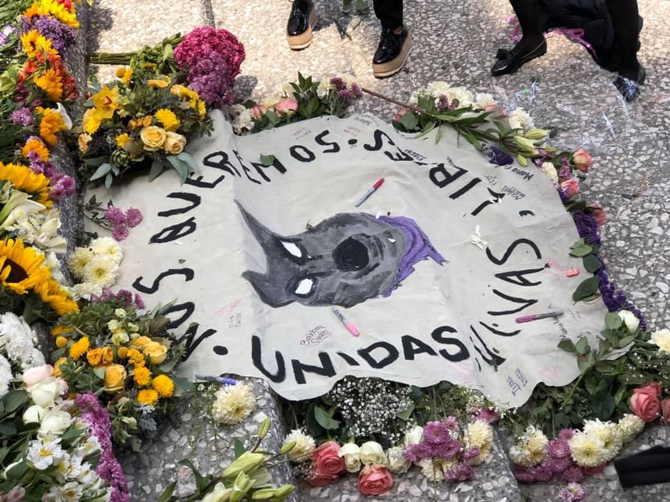 angelmetropoli's tweet photo. Hoy las estudiantes de la #Ibero #CDMX realizaron un homenaje a #NadiaVerónica, quien fue asesinada en el #DiaInternacionalDeLaMujer.
-
#JusticiaParaTodas #JusticiaParaNadia #IberoLeon
📸Tam Nates https://t.co/uB4cF7XQQl
