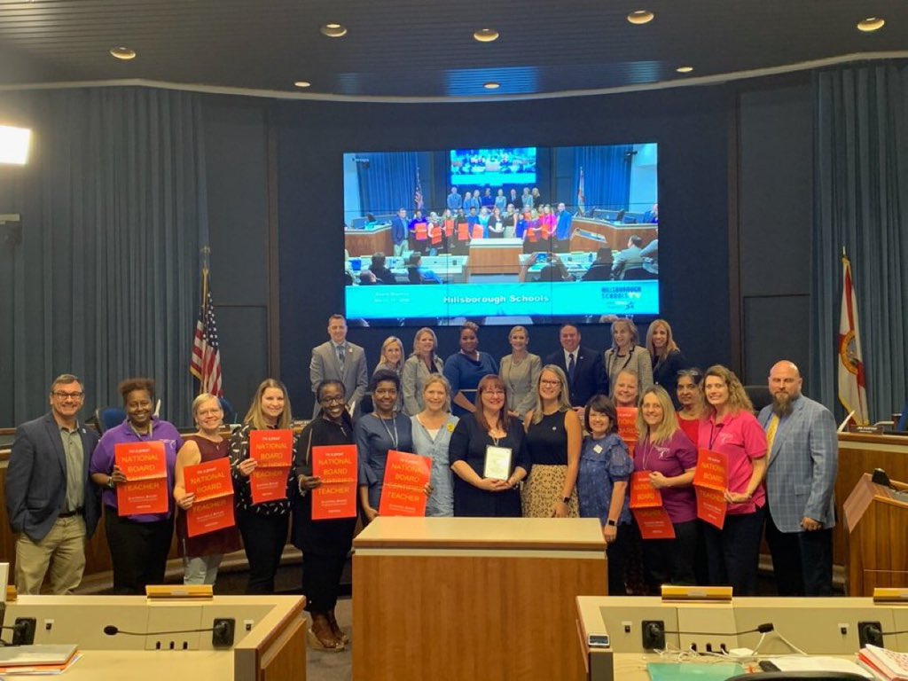 Congratulations! HNBCT Network! National Board Distinguished District!  All together stronger!!