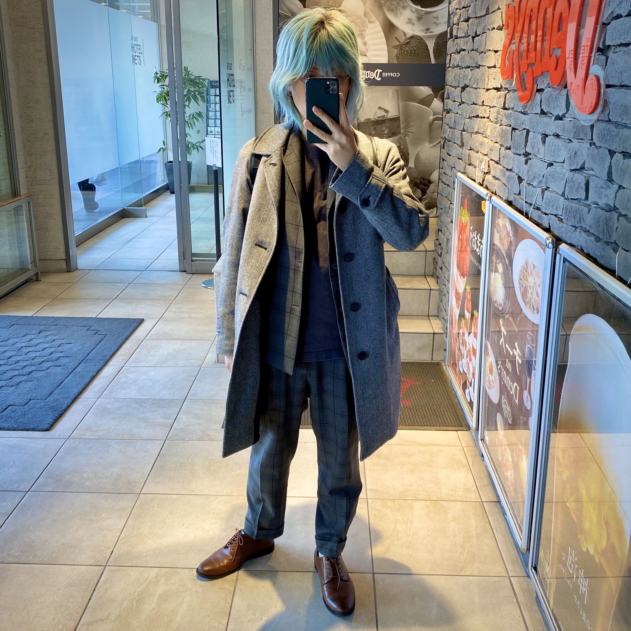あきお 鬼滅髪iosエンジニア ヘアサロンに行くitエンジニアのお出かけスタイルです Tシャツ Uniqlo セットアップ United Tokyo コート Uniqlo And Jw Anderson シューズ Gu リュック United Tokyo コーデ コーディネート Outfit Outfitoftheday