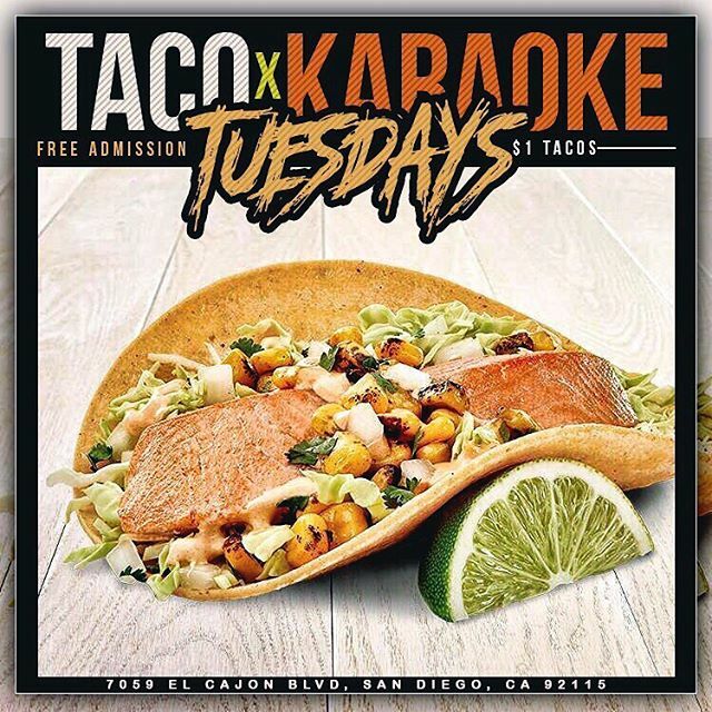 3KHLSD's tweet photo. $1 Tacos 🌮 
Karaoke 🎤 
Hookah 💨

Starting at 9PM. Free Entry.

#NOTYOURORDINARYHOOKAHLOUNGE™️. https://t.co/yh6Gl9unBm https://t.co/hPjBowGqmq