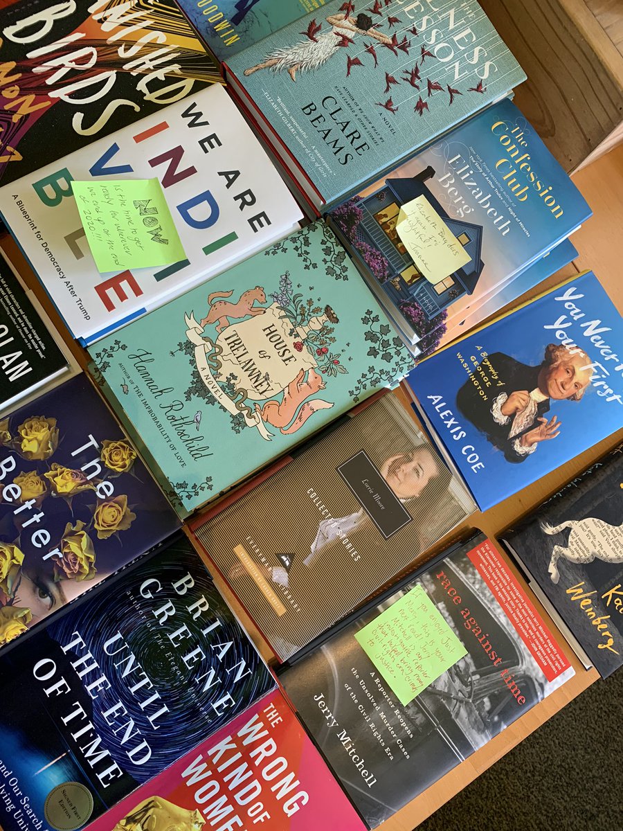 natwithherbooks's tweet image. Found Mystery To Me Bookstore today in Madison, WI! Literally walked in to see post-it’s EVERYWHERE with little book buzzes to draw attention to various texts! My brain and heart exploded! 🤯 They even have a podcast called Open Books! @MysterytomeT #SupportLocalBookStores