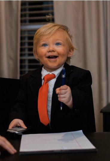 TamiWurdock's tweet photo. @realDonaldTrump. #happytrumpbaby. https://t.co/cujCtdnxwX