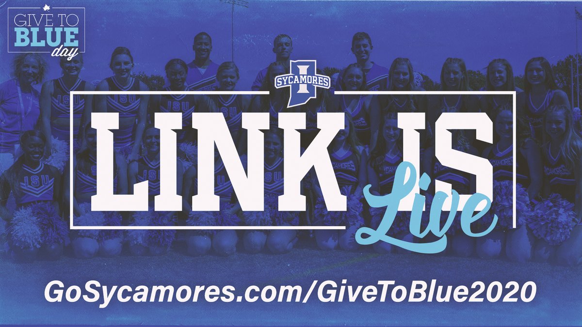 IndStAccount's tweet image. It is officially #GiveToBlueDay and every donation matters. Help us build a brighter future for our student-athletes and coaches! Donate ⬇️

🔗 sycamor.es/GiveToBlue2020
