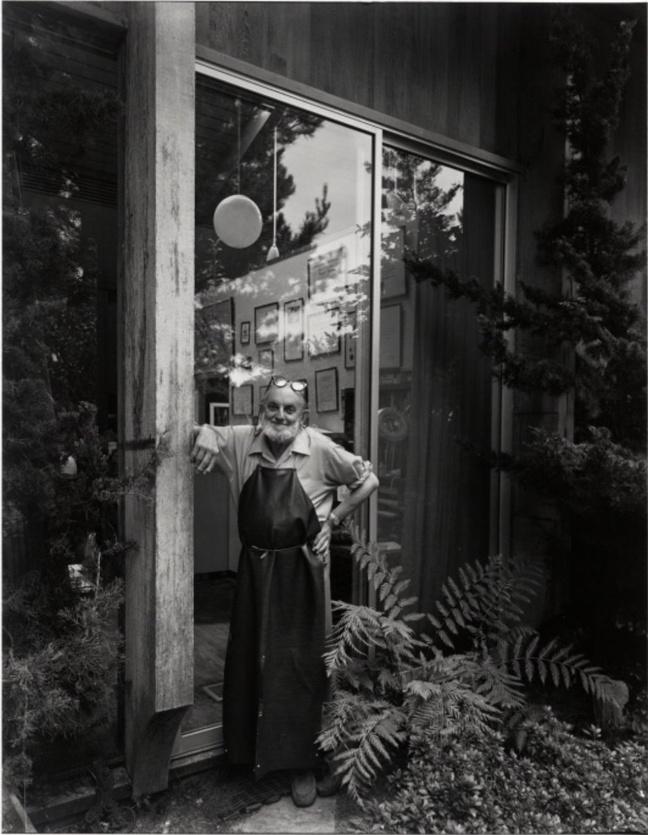  Great photographers by great photographersAnsel Adams by Arnold Newman, 1976 @smithsoniannpg