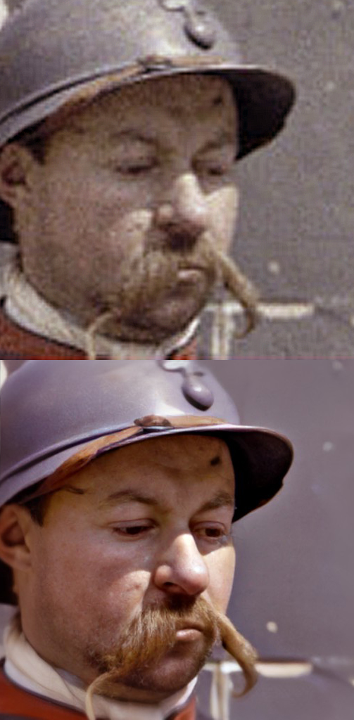 StuartHumphryes's tweet photo. In my endeavours to bring the past to life, I've used the AI photo enhancement program on some old colour autochromes from the Great War. I was stunned by the results, which really bring these characters back to life with a contemporary digital clarity, after more than a century! https://t.co/CUpuFfKvs3