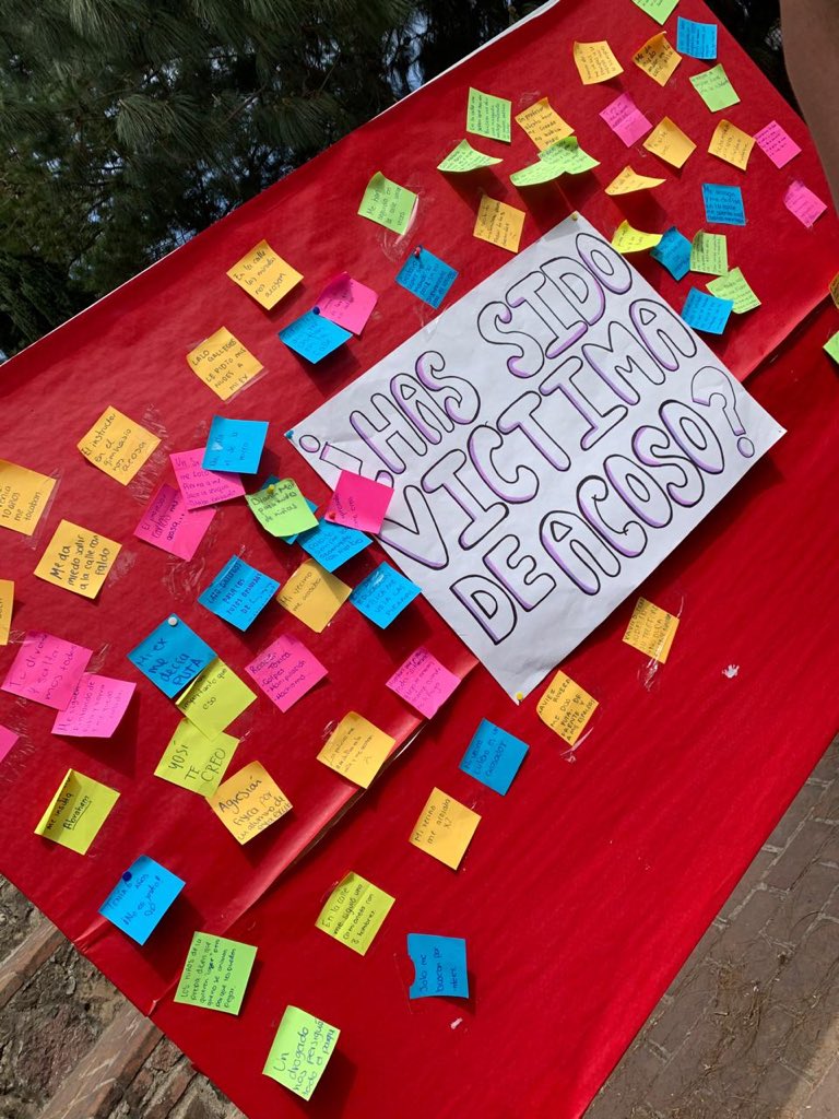 PamSanchezH's tweet photo. Hoy en mi escuela organizamos cosas bien bonitas y sororas. Y que padre sentir el apoyo de tantas. No estamos solas. 💜 @PrepasUPAEP https://t.co/do2RHVmhO0